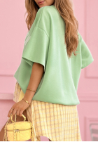 T-Shirt z napisem Brooklyn Mood Gelb