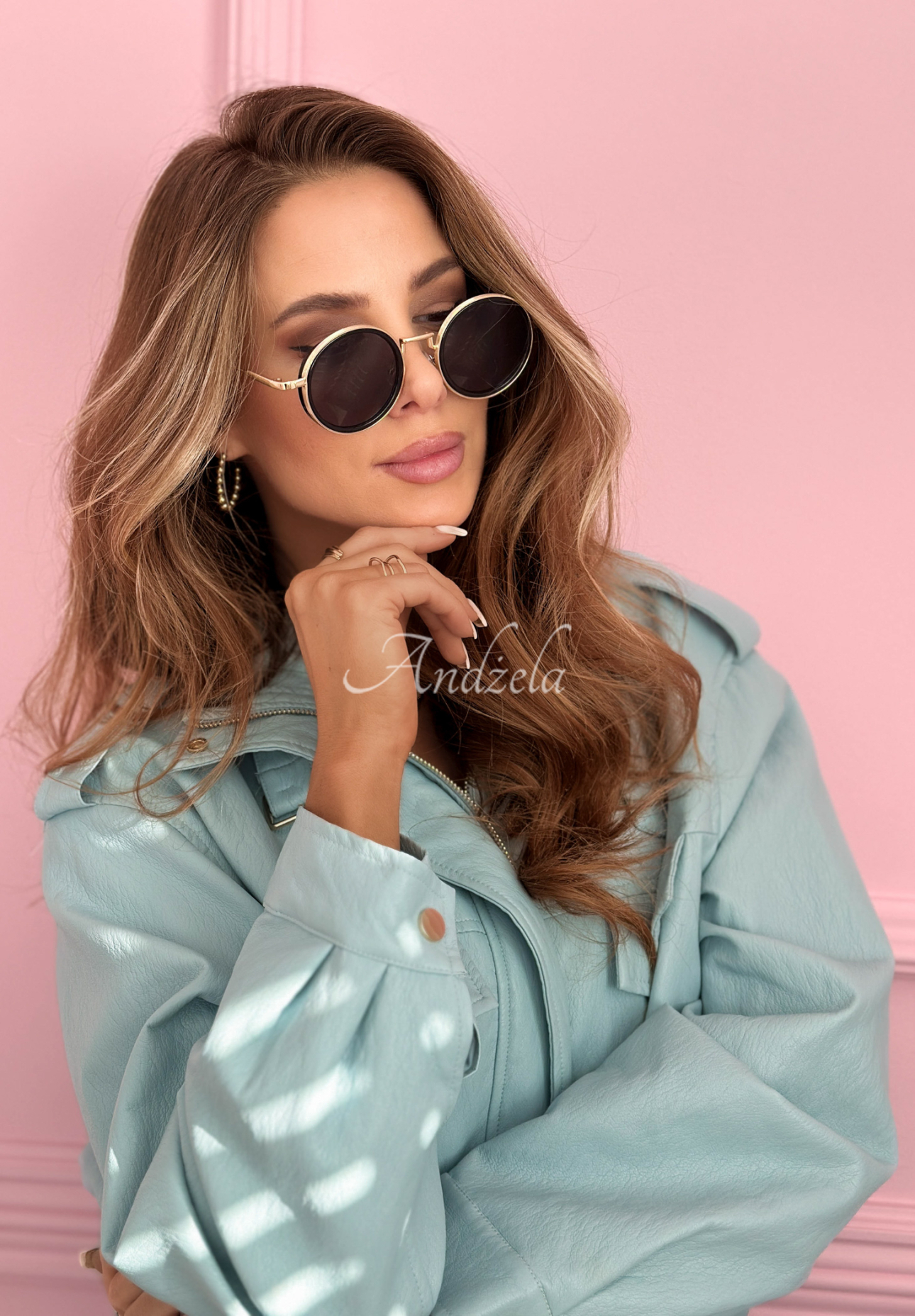 Sonnenbrille Gentle Light schwarz-gold