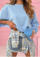 Sweatshirt ze ściągaczem masełko Lorraine Gelb