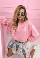 Sweatshirt ze ściągaczem masełko Lorraine Gelb