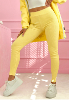 Prążkowane Leggings Siempre Rosa