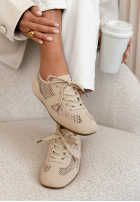 Ażurowe sneakersy Cassidy Beige