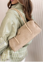 Zamszowa Tasche Sofia Hell Beige