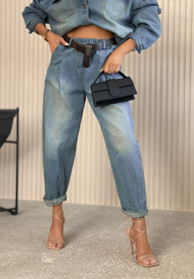 Balloon-Jeanshose Alessia Blau