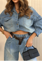 Hose Jeans Alessia Blau