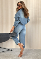 Hose Jeans Alessia Blau