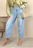 Hose Jeans balloon Michelle Hellblau