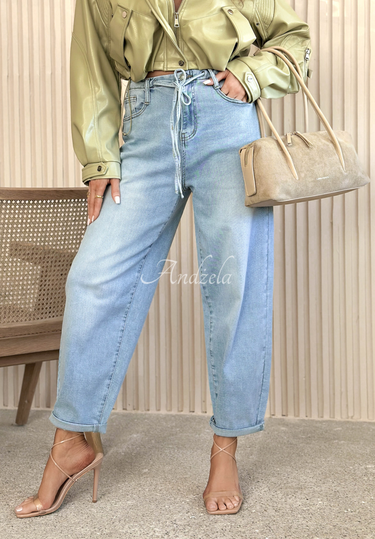 Jeans balloon Michelle Blau