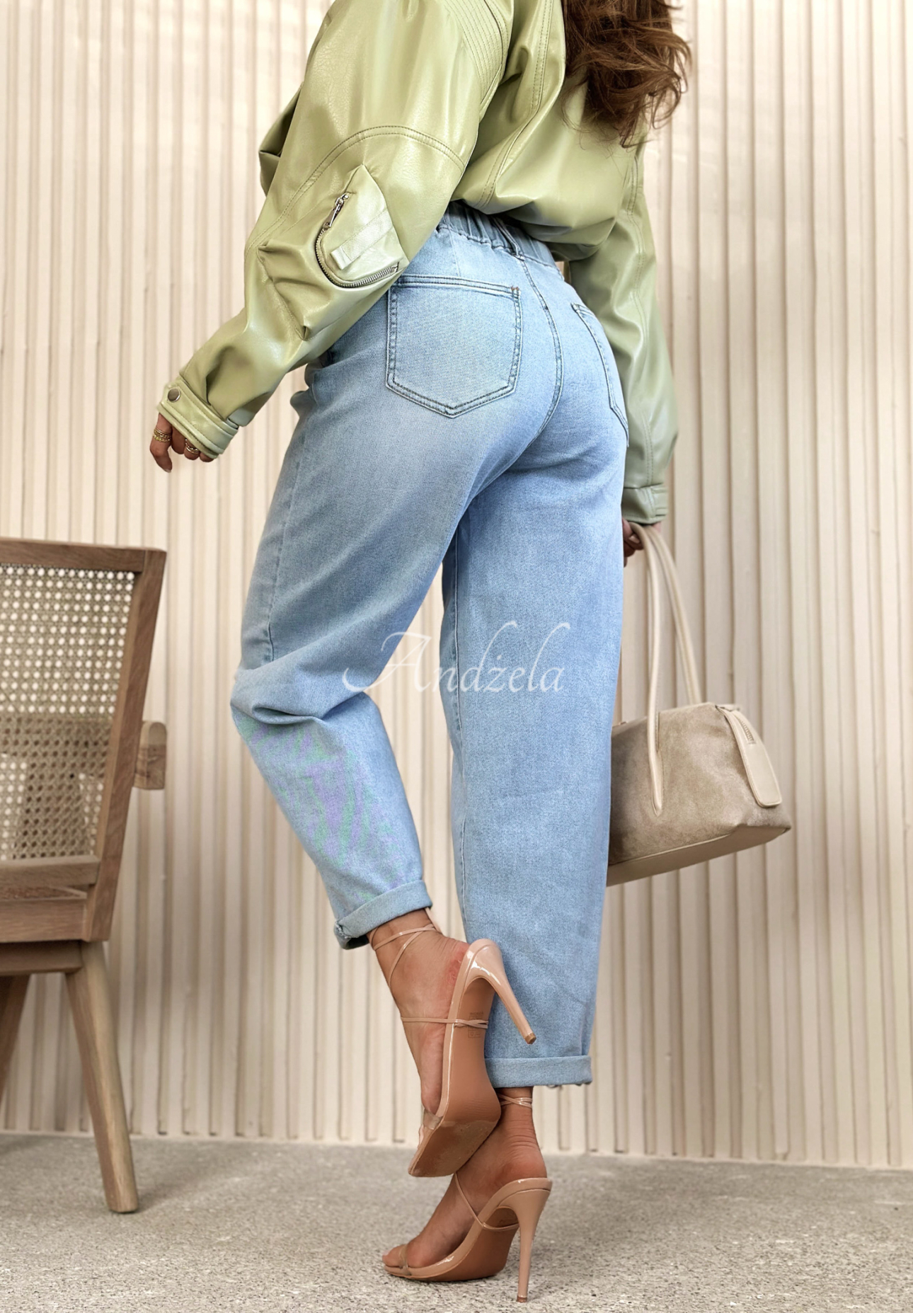 Michelle Blue Balloon Jeans