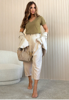 Material Hose Maren Hell Beige