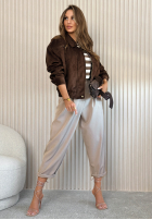 Material Hose Maren Hell Beige