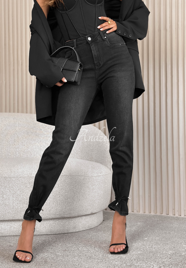 Mom-Fit Jeans Boldly Be You Dunkelgrau