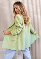 Blazer z wiązaniem She Believed It Schwarz