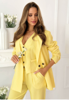 Elegancka Blazer z kołnierzem Cordelia Rosa