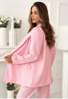 Elegancka Blazer z kołnierzem Cordelia Rosa