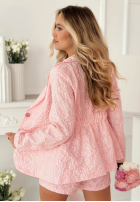 Kreszowany Set Blazer i Shorts Susan Himmelblau