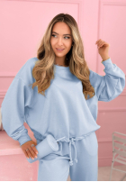 Sweat Set Sweatshirt i Hose Denise Bananengelb