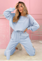 Sweat Set Sweatshirt i Hose Denise Bananengelb