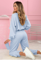 Sweat Set Sweatshirt i Hose Denise Bananengelb