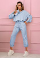 Sweat Set Sweatshirt i Hose Denise Bananengelb