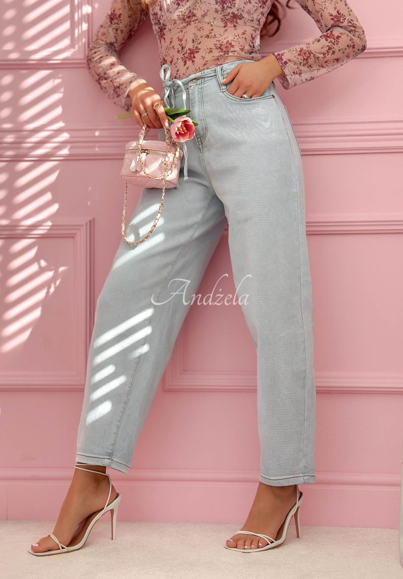 Michelle Light Blue Balloon Jeans