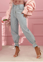 Hose Jeans balloon Michelle Hellblau