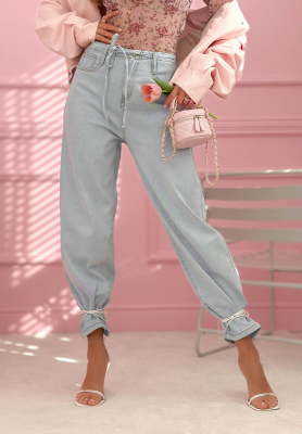 Jeans balloon Michelle Hellblau