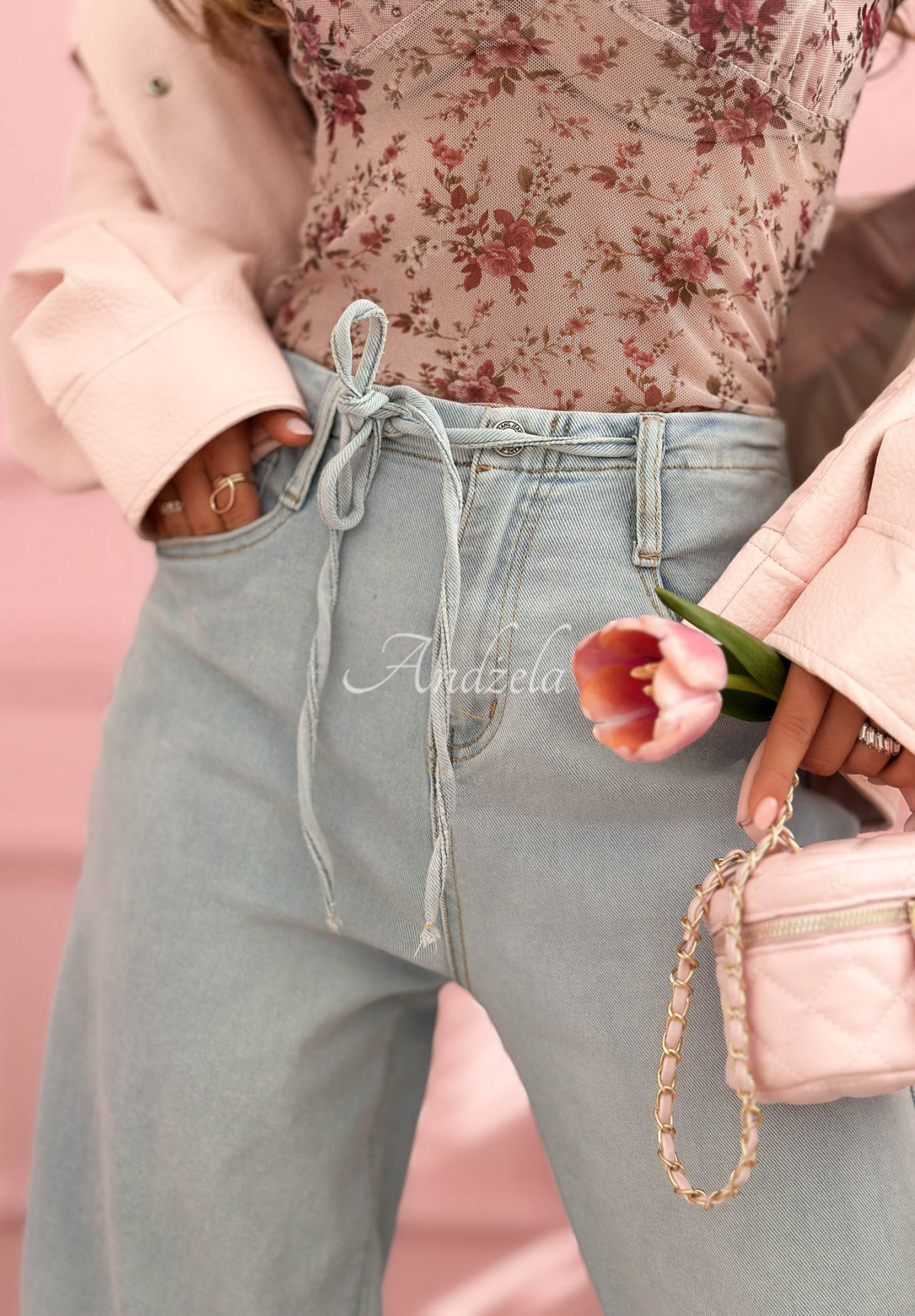 Michelle Light Blue Balloon Jeans