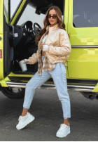 Krótka pikowana Jacke Mirella Schwarz