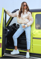 Krótka pikowana Jacke Mirella Schwarz