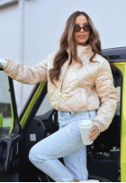 Krótka pikowana Jacke Mirella Schwarz