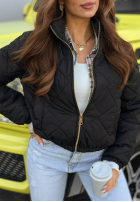 Krótka pikowana Jacke Mirella Schwarz