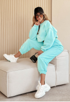 Sweat Set Queen Himmelblau