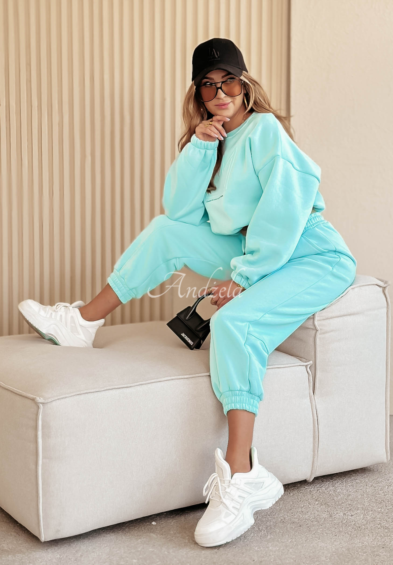 Queen Turquoise Sweatsuit Set 