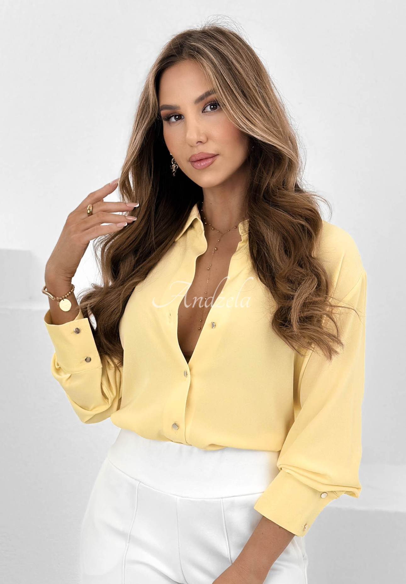 Hemd Doing Great Bananengelb