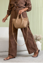 Zamszowa Tasche Beatrice Beige