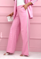 Dresowy garnitur damski z lampasami Self Respect Schokoladenbraun