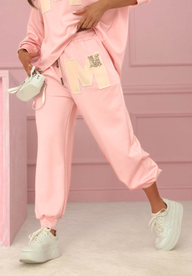 Mastermind Powder Pink Viscose Sweatpants