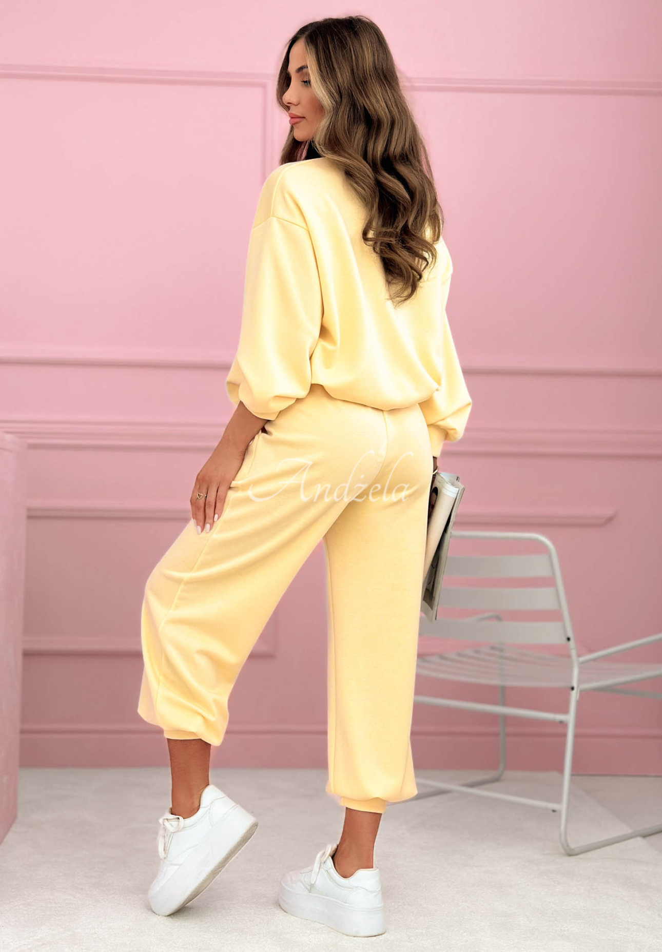 Jogginghose aus Viskose Mastermind Gelb