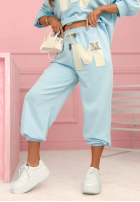 Hose dresowe Mastermind Puderrosa