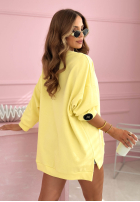 Bluza oversize Active Queens ecru