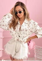 Kwiecista Hemd Avalora Ecru