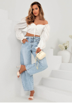 Hose Jeans balloon Modern Fit Blau