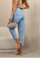 Hose Jeans mom fit Amadeo Blau