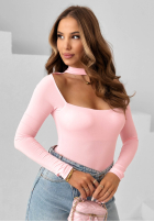 Body z chokerem Dreamy Day Gelb