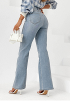 Hose Jeans dzwony Denim Elegance Blau