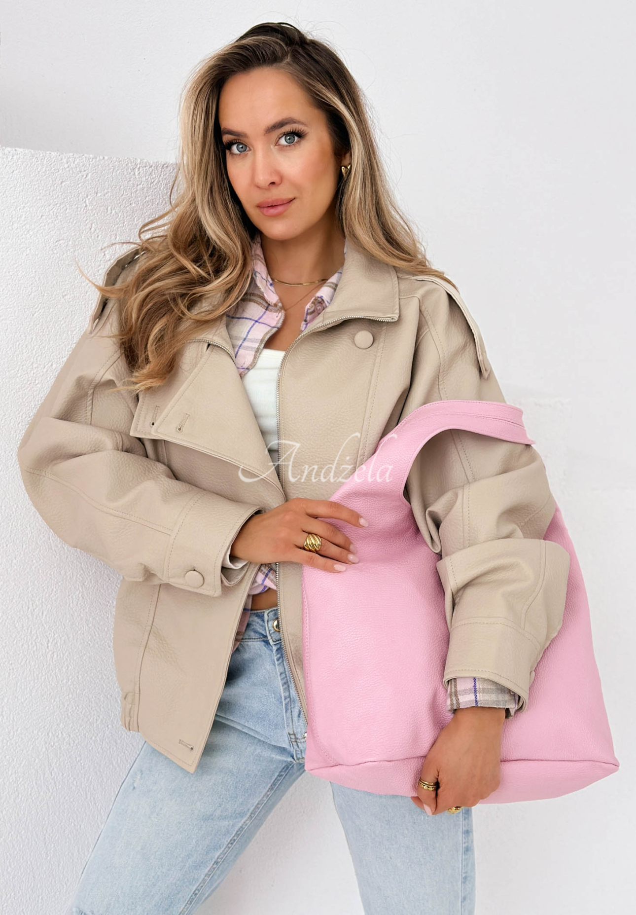 Lederhandtasche Justice Rosa