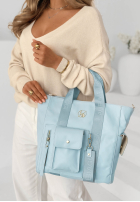 Skórzana Tasche Georgina Puderrosa