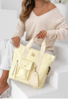 Skórzana Tasche Georgina Puderrosa