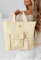 Skórzana Tasche Georgina Puderrosa